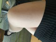 Gorgeous Nylons Getting Stares At The Office