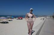 Micro Bikini On The Boardwalk