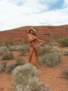 Sexy Lady In Her Very Micro Bikini