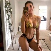 She Knows How Hot She Is