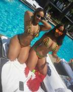 2 Girls 2 Crochet Bikinis