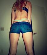 Her “Fuck Me” Shorts