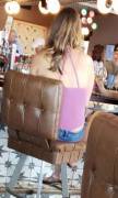 The Rare Thong Bodysuit! Harpooned In The Wild. She Knew It Was Showing: Could See ...