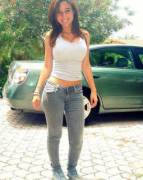 I Love How Her Chest Seems Barely Crammed In Her Top