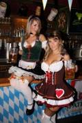2 Blondes And Some Oktoberfest Beer