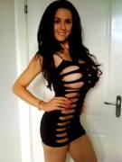 Her Dress Could Use A Few More Cutouts