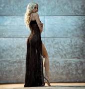 Made A Mess All Over Her Dress