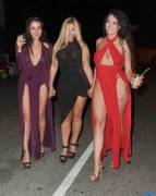 These Three Probably Got Some Attention That Night