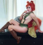 Elizabeth Rage As Pinup Squirrel Girl