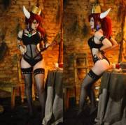 [Self] Evenink_Cosplay As Bowsette ~ Which Side Is Your Favorite?