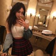 Blythe Baines (@Tessawen) In School Girl Skirt