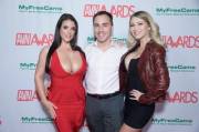 Angela White &Amp;Amp;Amp; Harli Lott At The Avn Nomination Party