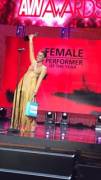Adriana Chechik Wiht Her ´Female Performer Of The Year´ Award At The Avn Awards ...