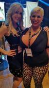 Brandi Love And Claudia Marie At Avn Aee 2016