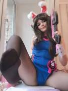 Will You Play With This Naughty Bunbun? She Wants To Play With You! ~ D.va By Evenink_Cosplay