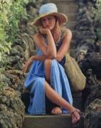 In Blue, On The Steps