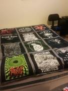 My Grandma Made Me This Quilt Out My Shirts That Don't Fit Anymore!