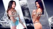 [Zaya Cassidy] Vs [Leah Gotti] Fight!