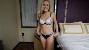 Cute Blonde Shows Us What She's Got