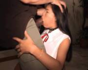 Barely Fits Her Mouth