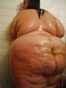 Big, White, Wet Butt.