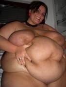 Lailani Squeezing Her Soft Tummy