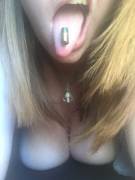 I've Got A Vibrating Tongue Ring And Nobody To Try It On.