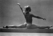 Gymnast Cathy Rigby, Photo By Jerry Cooke For Sports Illustrated, 1972