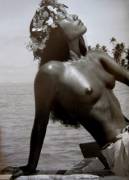 Tahitian Nude By Adolphe Sylvain 1966