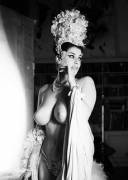 Showgirl Elaine Gallo Photographed By Peter Basch, 1963.