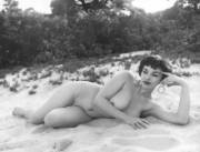 A Day At The Beach. 1960S.