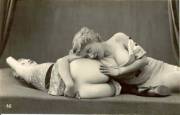 French Risque Postcard Ca. 1910