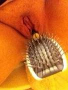 When Your Pussy Just Needs Anything Inside Of It...