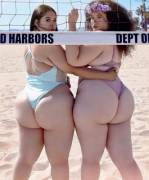 I Could Watch These Two Play Volleyball For Hours