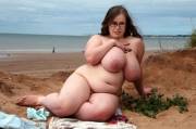 Georgina Nude On A Beach