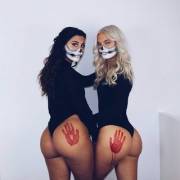 Two Bootyful Sisters!