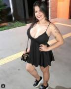 Big Smile And Big Clevage