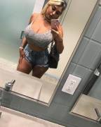 Tight Top And Shorts