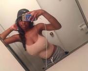 No Bra, Pierced Tits.