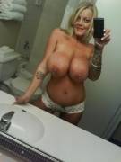 Don't Know Who She Is, But I Like Her Look And Her Massive Fake Tits