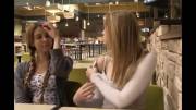 Food Court Bra Removal Girl