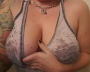 Feeling Yummy With No Bra On.