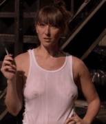 Grabbing Her Tits To Make A Point