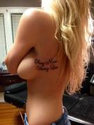 Squished Around The Side. We Get It, You Have Nice Tits