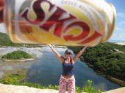 She's Holding Up The Weight Of The World...