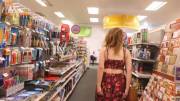 Busty Redhead Kelsey Berneray Flash In Cvs