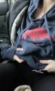 Busting Out In The Uber :) [Gif] [Oc]