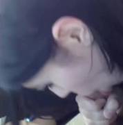 Showing Off The Load She Got Like A Proud Cumslut