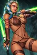 Ahsoka In Lingerie (Neoartcore) [Star Wars: The Clone Wars]