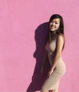 Great Figure In Tight Dress